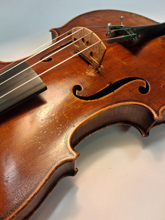 Violin -  Michael Boller Mittenwald 1803 label
