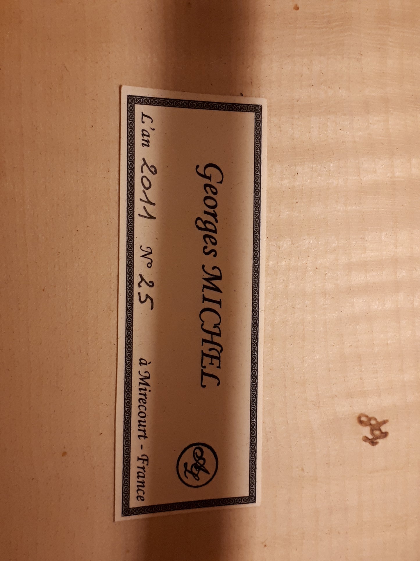 Cello – Georges Michel 2011