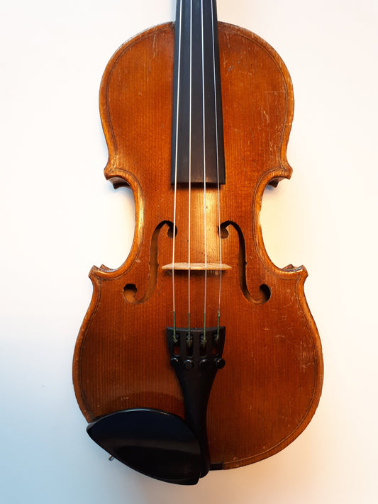 fin äldre kvartsviolin fine old quarter size violin