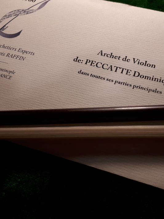 violinstråke dominique peccatte violin stråke