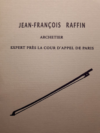 Violin bow - Dominique Peccatte c.1855