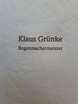 Klaus Grünke bogenmachermeister
