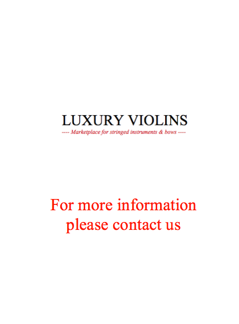 French viola bow Cuniot-Hury with Raffin certificate